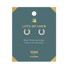 Load image into Gallery viewer, Lots of Luck Horseshoe Earrings
