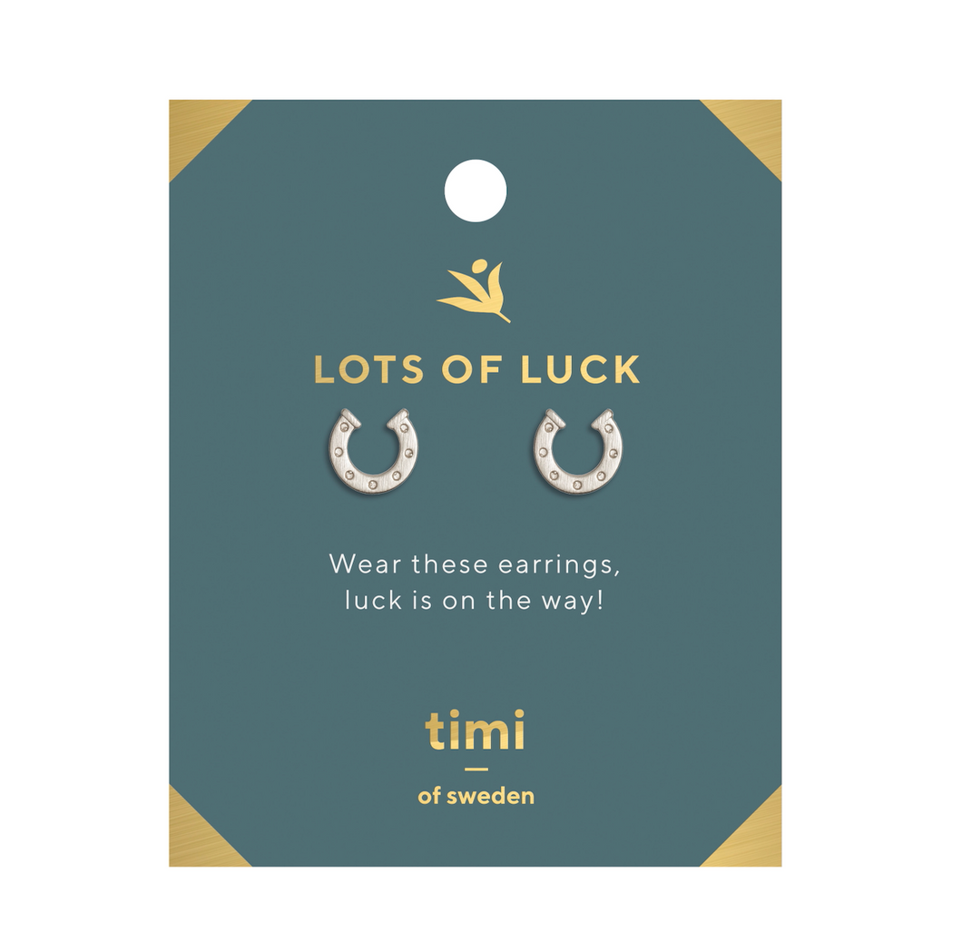 Lots of Luck Horseshoe Earrings