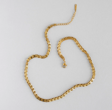 Load image into Gallery viewer, Celine - Bismarck Inspired Chain Vintage Necklace - Stainless Steel
