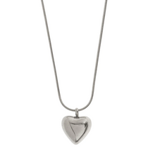 Load image into Gallery viewer, Lovisa - Heart Necklace - Stainless Steel
