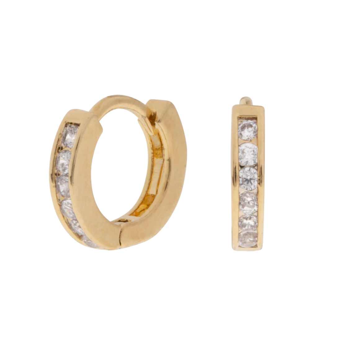 Emeline Huggie Earrings main image 1