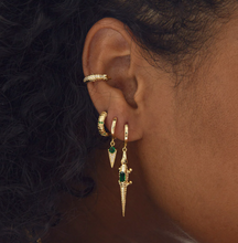 Load image into Gallery viewer, Kiia - Snake Hoop Earrings
