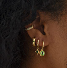 Load image into Gallery viewer, Kiia - Snake Hoop Earrings
