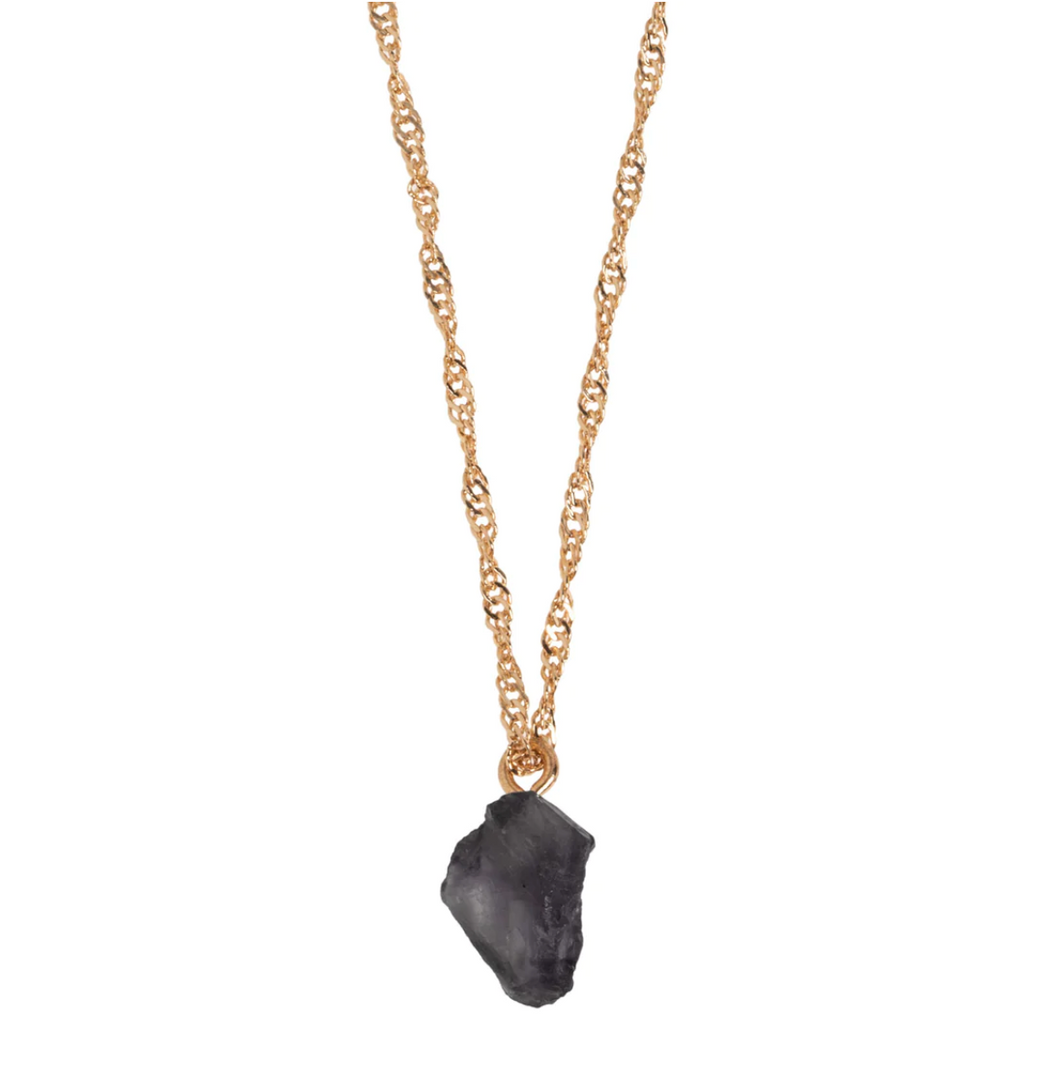 Isolde - Black Agate Necklace