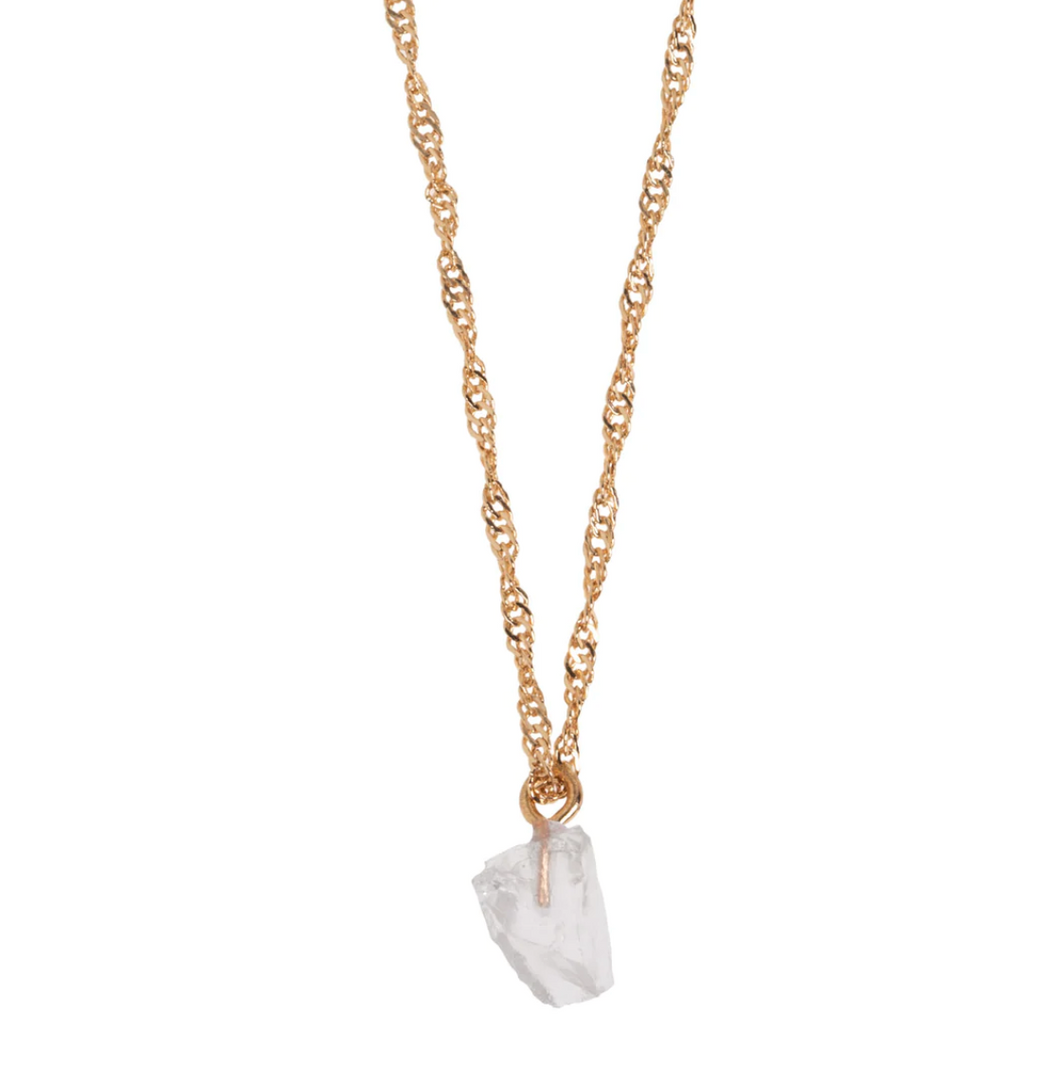 Isolde - Clear Quartz Necklace