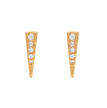 Load image into Gallery viewer, Eliza - Spike Crystal Ear Studs
