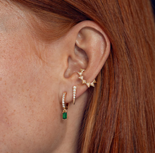 Load image into Gallery viewer, Eliza - Spike Crystal Ear Studs
