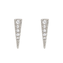 Load image into Gallery viewer, Eliza - Spike Crystal Ear Studs
