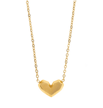 Load image into Gallery viewer, Eloise - Simple Heart Necklace Stainless Steel
