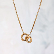 Load image into Gallery viewer, Nico Infinity Rings Necklace Stainless Steel
