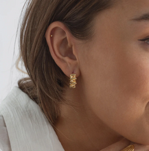 Load image into Gallery viewer, Wild Chunky Texture Hoop Earrings
