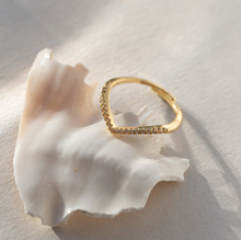 Load image into Gallery viewer, Mira V-shaped Wishbone Ring
