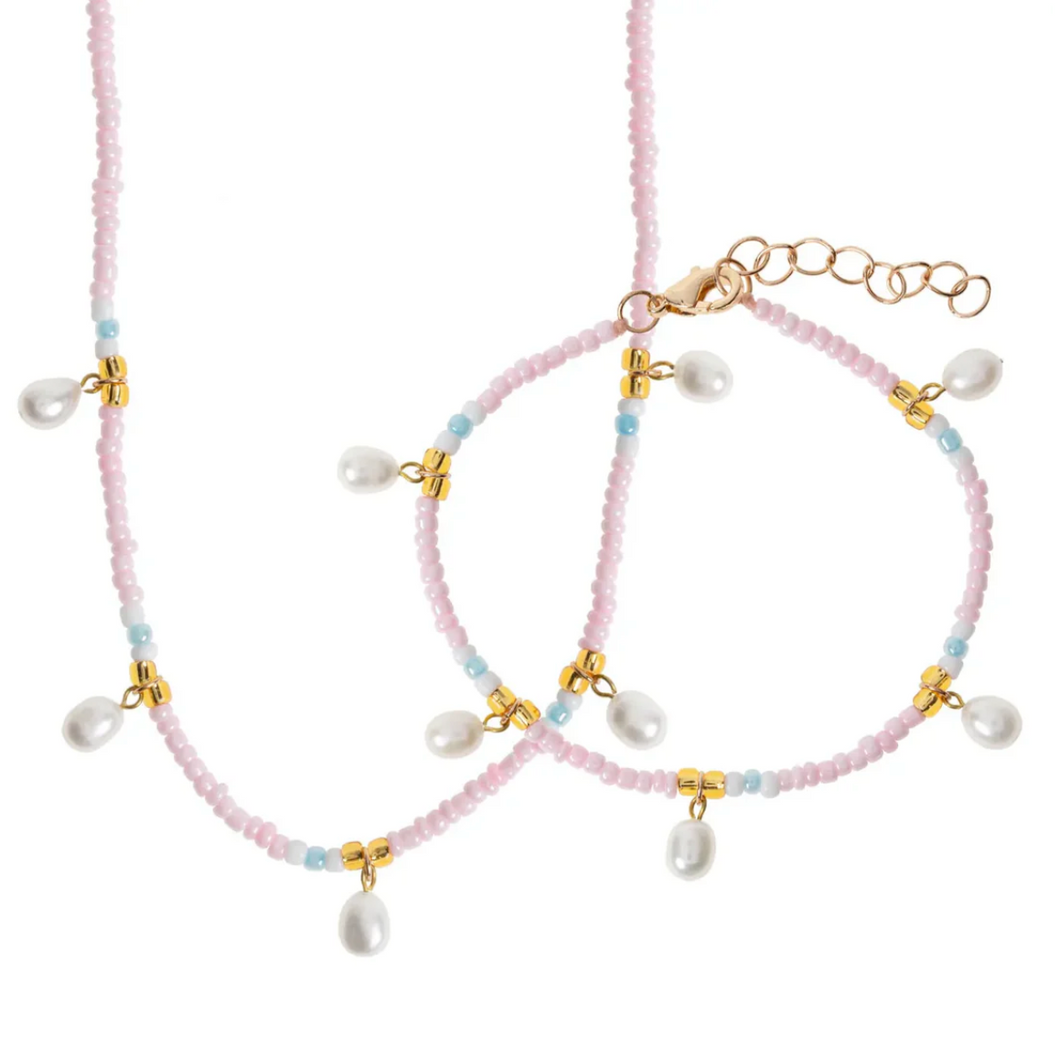 Fanny Pearl and Bead Colorful Set