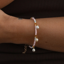 Load image into Gallery viewer, Fanny Pearl and Colorful Bead Summer Bracelet
