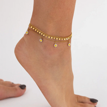 Load image into Gallery viewer, Ravi Oriental Link Anklet Stainless Steel
