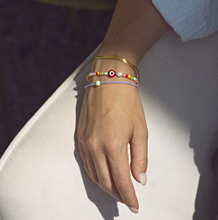Load image into Gallery viewer, Suzy Evil Eye Colorful Bead Bracelet
