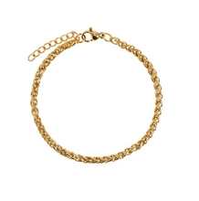 Load image into Gallery viewer, Tavi Solid Chain Bracelet Stainless Steel
