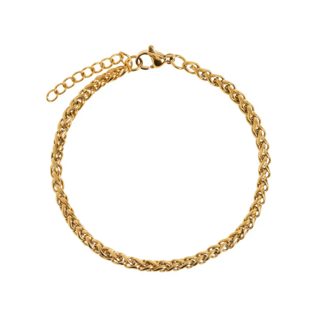 Tavi Solid Chain Bracelet Stainless Steel