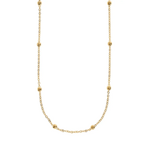 Load image into Gallery viewer, Heather Bohemic Minimalistic Ball Chain Necklace Stainless Steel
