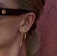 Load image into Gallery viewer, Nyah Spike Hoop Earrings
