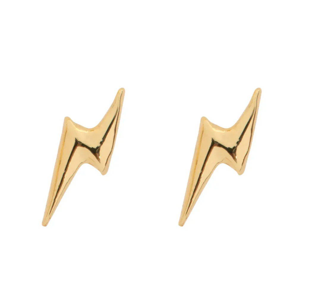 Lyse Small Lightning Stud Earrings