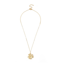Load image into Gallery viewer, Winry Irregular Dangling Flower Necklace Stainless Steel
