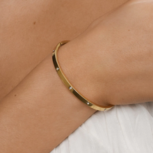 Load image into Gallery viewer, Fiona Crystal Bangle Bracelet Stainless Steel
