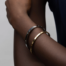 Load image into Gallery viewer, Fiona Crystal Bangle Bracelet Stainless Steel
