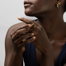 Load image into Gallery viewer, Vide Dainty Spike Ring Stainless Steel
