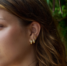 Load image into Gallery viewer, Hedvig Classic Wide Hoop Earrings Stainless Steel
