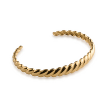 Load image into Gallery viewer, Bea Croissant Bangle Bracelet
