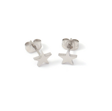 Load image into Gallery viewer, Grace Star Mini Stud Earrings Stainless Steel
