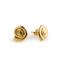 Load image into Gallery viewer, Anne Shell Stud Earrings Stainless Steel

