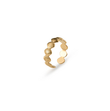 Load image into Gallery viewer, Ane Seashell Adjustable Ring Stainless Steel
