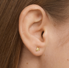 Load image into Gallery viewer, Lori Mini Turtle Stud Earrings

