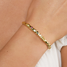 Load image into Gallery viewer, Shiloh Crystal Adjustable Bangle
