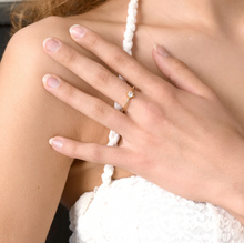 Load image into Gallery viewer, Indy Star Crystal Adjustable Ring
