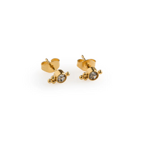 Load image into Gallery viewer, Bibi Crystal Stud Earrings Stainless Steel
