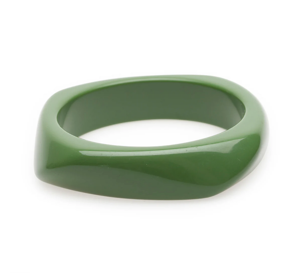 Dove Bangle Green Bracelet