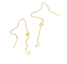 Load image into Gallery viewer, Unni Chain Earrings Stainless Steel
