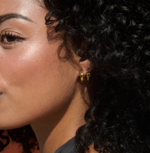 Load image into Gallery viewer, Noor Spike Hoop Earrings
