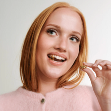 Load image into Gallery viewer, Wild Star Hoop Earrings
