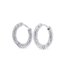 Load image into Gallery viewer, Torun Hoop Earrings 16mm Stainless Steel
