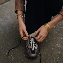 Load image into Gallery viewer, Nova Ribbed Adjustable Ring Stainless Steel
