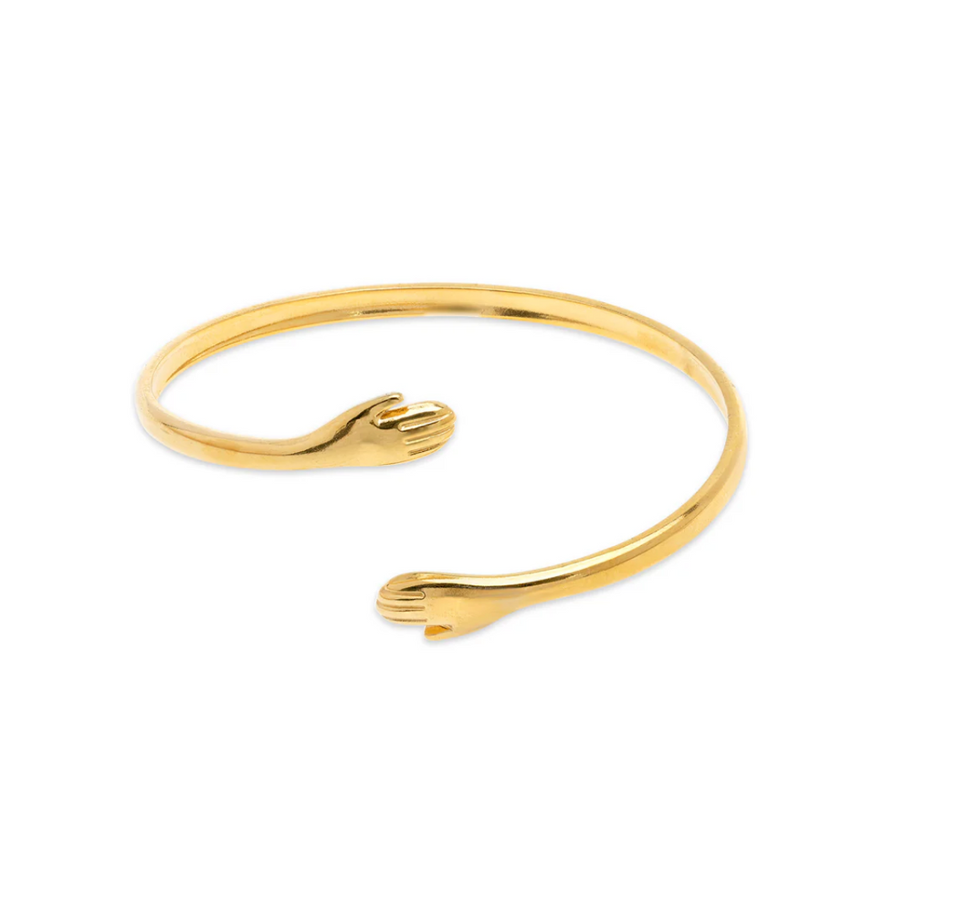 Petra Open Bangle Bracelet Stainless Steel