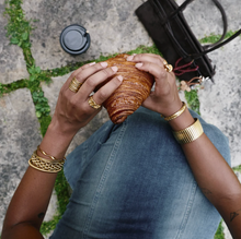 Load image into Gallery viewer, Siri Chunky Statement Ring Stainless Steel
