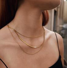 Load image into Gallery viewer, Matilde Triple Chain Necklace Stainless Steel
