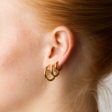 Load image into Gallery viewer, Hollie Hoop Earrings 13MM Stainless Steel
