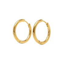 Load image into Gallery viewer, Hollie Hoop Earrings 17MM Stainless Steel
