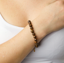 Load image into Gallery viewer, Birgit  Tiger Eye Bracelet Stainless Steel
